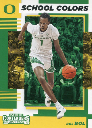 Bol Bol 2019 Contenders Draft Picks School Colors Rookie Card