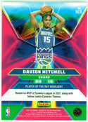 Davion Mitchell 2021-22 Panini Player of the Day Rookie Card #RC9 /99