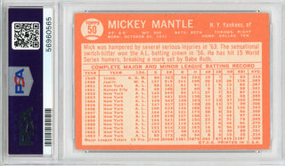 Mickey Mantle 1964 Topps Card #50 (PSA)