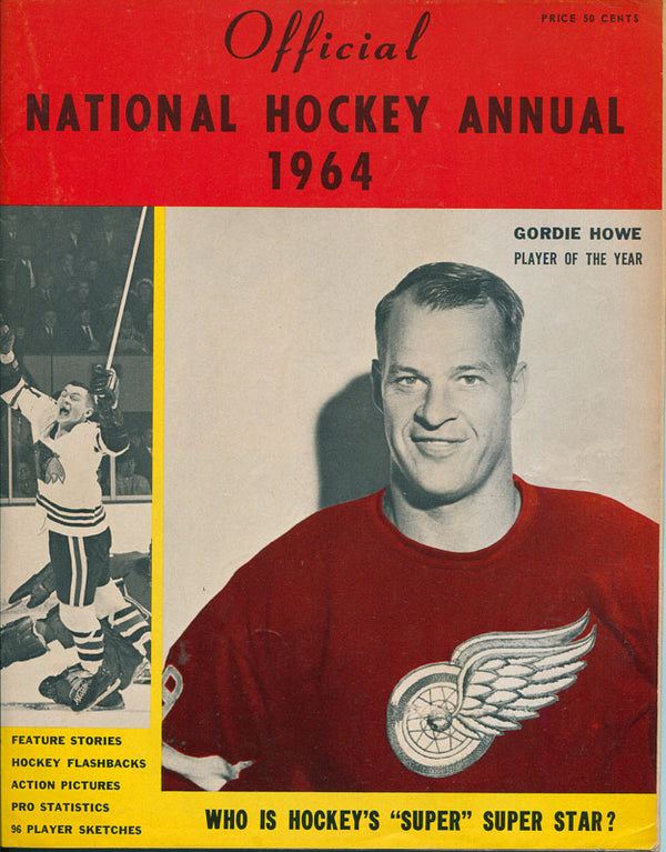 1964 Official National Hockey Program