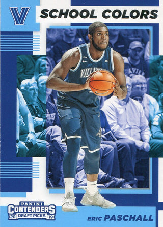 Eric Paschall 2019 Contenders Draft Picks School Colors Rookie Card
