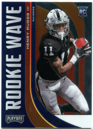 Henry Ruggs Panini Playoff Rookie Wave 2020