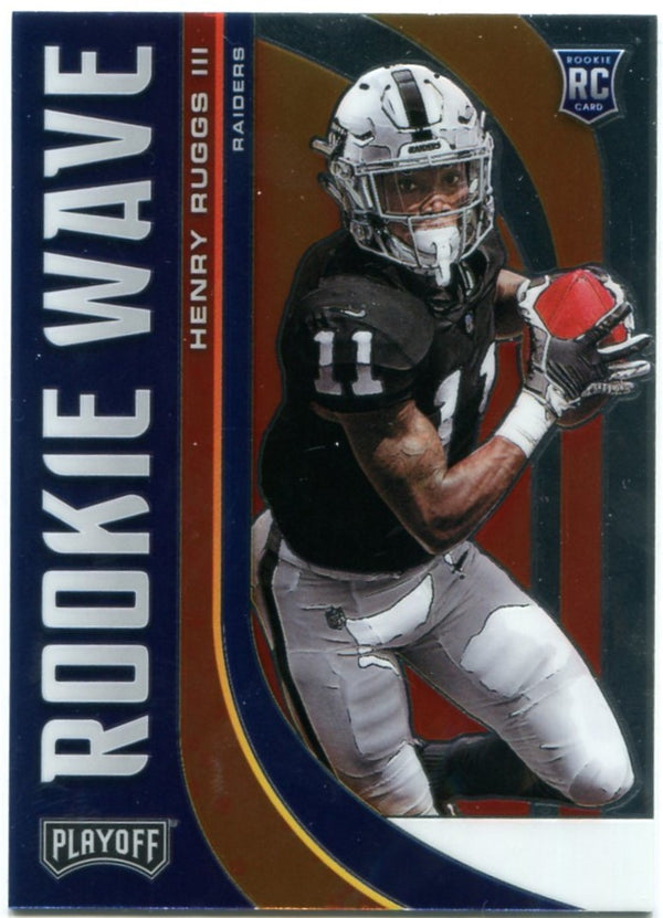 Henry Ruggs Rookie Henry Ruggs Panini Playoff Rookie Wave 2020 | Hollywood Collectibles
