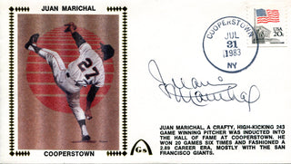 Juan Marichal Autographed July 31st, 1983 First Day Cover (PSA)