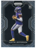 Justin Jefferson 2020 Panini Chronicles Prizm Black Rookie Card #PB-9