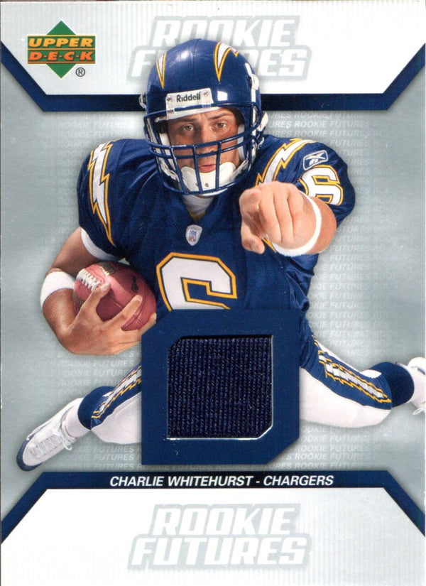 Charlie Whitehurst 2006 Upper Deck Rookie Futures Jersey Card