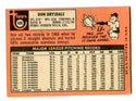 Don Drysdale 1969 Topps #400 Card