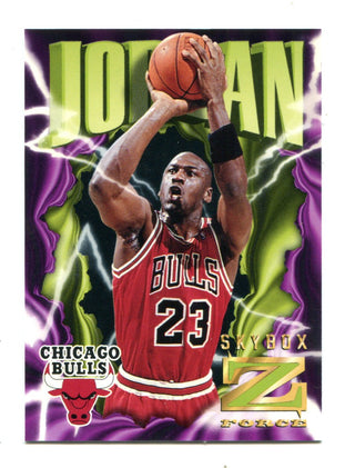 Michael Jordan 1996 Skybox ZForce #11 Card