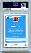Joe Burrow 2020 Panini Donruss Optic Bronze #151 PSA Mint 9