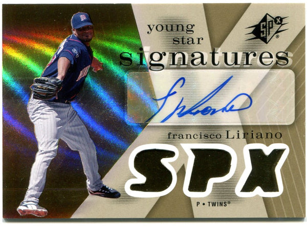 Francisco Liriano Upper Deck SPx Young Star Signature 2007