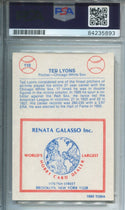 Ted Lyons Chicago White Sox Autographed Card (PSA)