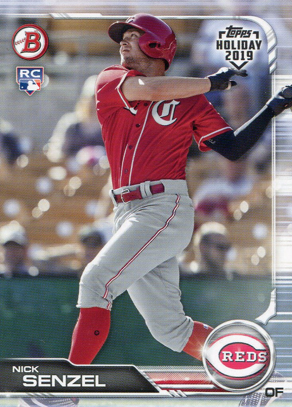 Nick Senzel 2019 Topps Holiday Bowman Rookie Card