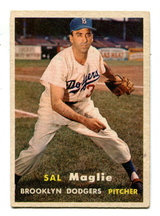 Sal Maglie 1957 Topps #5 Card