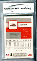 Pedro Feliz 2006 Fleer Card Beckett (10 Mint)