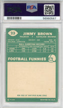 Jim Brown 1960 Topps Card #23 (PSA)