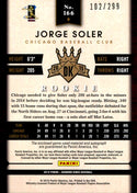 Jorge Soler Autographed 2015 Panini Diamond Kings Rookie Jersey Card #102/299