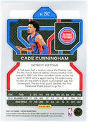 Cade Cunningham 2021-22 Panini Prizm Rookie Card #282