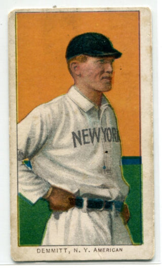 Ray Demmitt 1909-11 T206 Sweet Caporal Tobacco Card