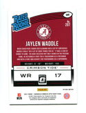 Jaylen Waddle 2021 Panini Donruss Rated Rookie Silver  #207 RC