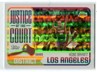Kobe Bryant 2003 Topps Justice Of The Court #JC-12 Card