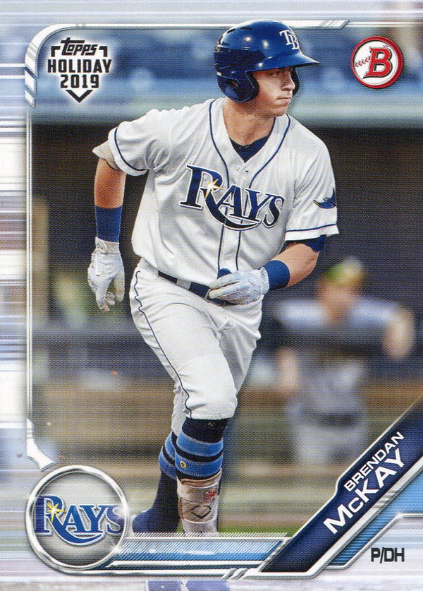 Brendan McKay 2019 Topps Holiday Bowman Rookie Card