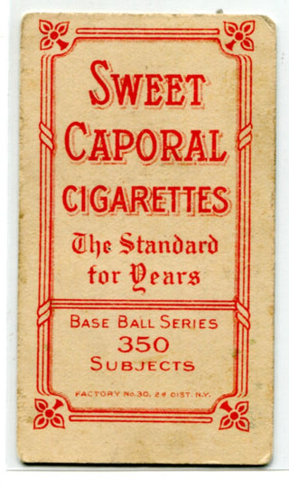 Ray Demmitt 1909-11 T206 Sweet Caporal Tobacco Card