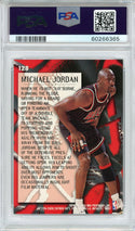 Michael Jordan 1996 Fleer Metal Card #128 (PSA NM-MT 8)