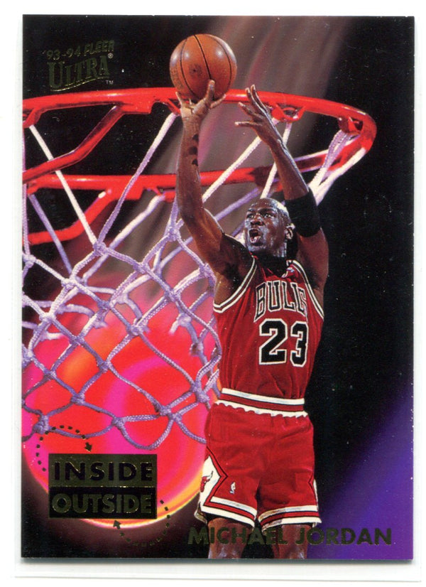 Michael Jordan 1993-94 Fleer Ultra Inside Outside #4 Card