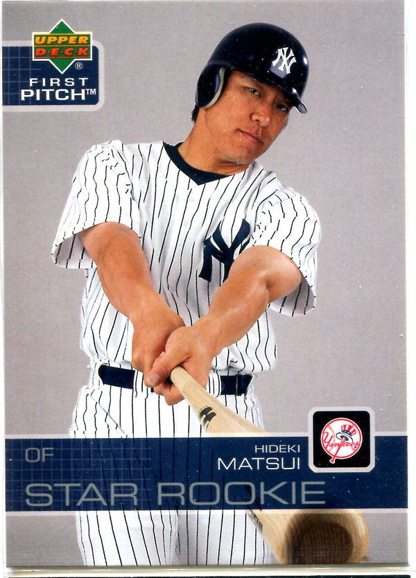 Hideki Matsui 2003 Upper Deck Unsigned Star Rookie Card