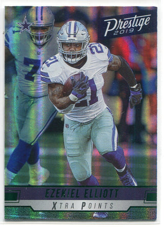 Ezekiel Elliott 2019 Panini Prestige Xtra Points Card