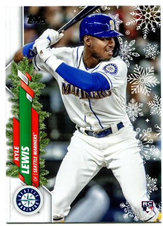 Kyle Lewis Topps 2020 Christmas Rookie