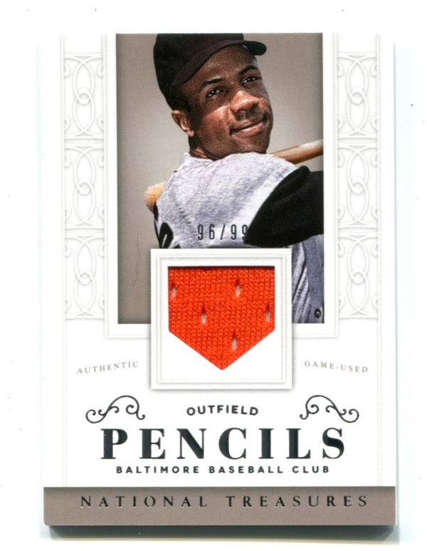 Frank Robinson 2014 Panini National Treasures Pencils Jersey Card #49 96/99