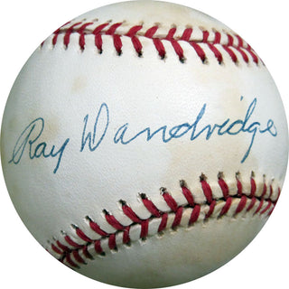 Ray Dandridge Autographed Baseball