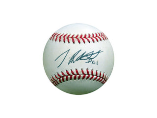 Josh Beckett Autographed Baseball