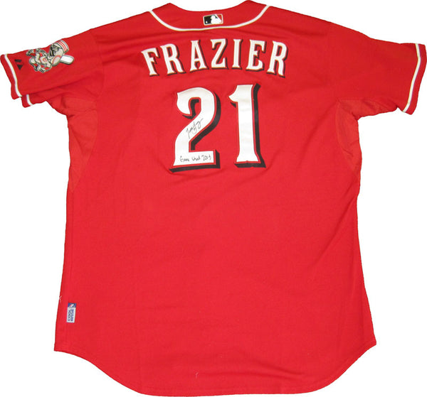 Todd Frazier 2013 Game Used Autographed Game Used 2013 Cincinnati