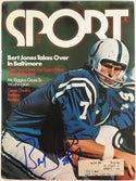Bert Jones Signed Sport Magazine October 1976