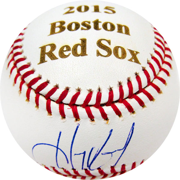 Hanley Ramirez 2015 Boston Red Sox Autographed Laser Engraved Baseball