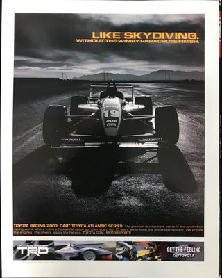 Tony Kanaan Helio Castroneves Signed Racer Magazine (PSA)