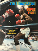 Sugar Ray Leonard Signed Sports Illustrated September 28 1981