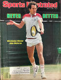 John McEnroe Unsigned Sports Illustrated Magazine July 11 1983