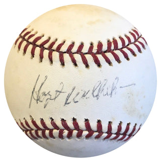 Hoyt Wilhelm Autographed Official National League Baseball