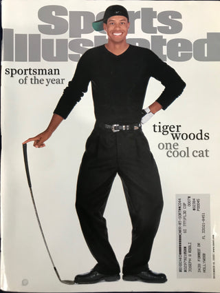 Tiger Woods Unsigned Sports Illustrated Magazine December 18 2000
