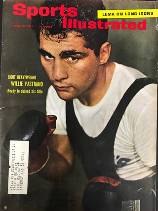 Willie Pastrano Unsigned Sports Illustrated March 22 1965