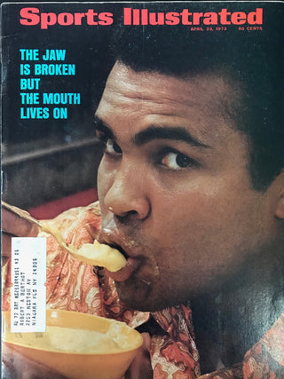 Muhammad Ali Unsigned Sports Illustrated April 23 1973