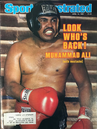 Muhammad Ali Unsigned Sports Illustrated April 14 1980