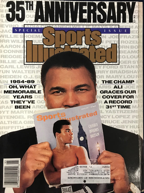 Muhammad Ali Unsigned Sports Illustrated November 15 1989