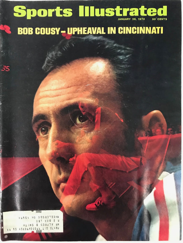 Bob Cousy Unsigned Sports Illustrated Magazine January 26 1970