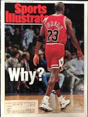 Michael Jordan Unsigned Sports Illustrated October 18 1993