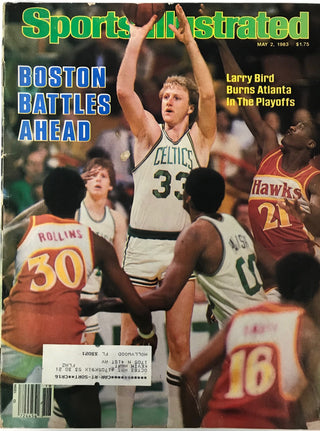 Larry Bird Unsigned Sports Illustrated May 2 1983