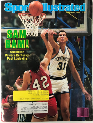 Sam Bowie Unsigned Sports Illustrated December 5 1983